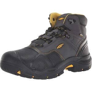 NWT KEEN New Men's Logandale 6" WP Soft Toe Ankle Boot Raven/Black 10.5 EE